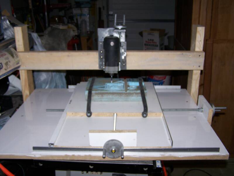 CNC ROUTER table home made